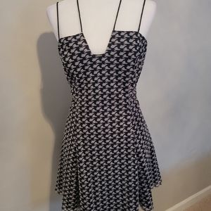 Etiquette strappy spring mini dress